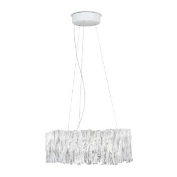 Slamp Accordéon závesné LED svietidlo, biele 2700K