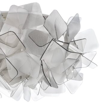 Slamp Clizia stropné svietidlo, Ø 32 cm, fumé