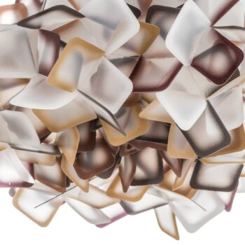 Slamp Clizia stropné svietidlo, Ø 32 cm, oranžová