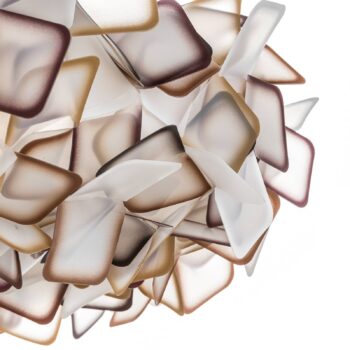 Slamp Clizia závesná lampa, Ø 78 cm, oranžová