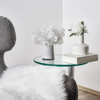 Slamp Clizia – dizajnérska stolová lampa, opálová