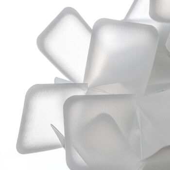 Slamp Clizia – dizajnérske nástenné svetlo, biele