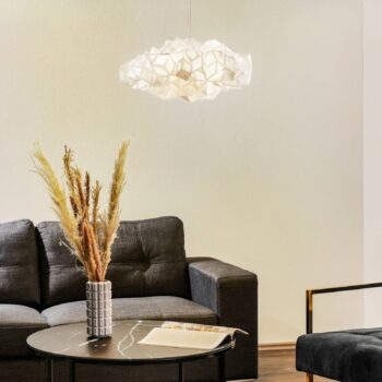 Slamp Drusa – dizajnérska závesná lampa, biela