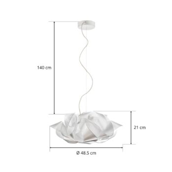 Slamp Fabula dizajnérska závesná lampa, číra small