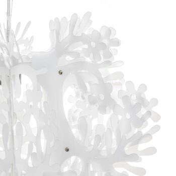 Slamp Fiorella Mini dizajnová závesná lampa biela