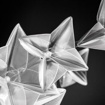 Slamp Hanami Suspension závesné svietidlo, číry kábel
