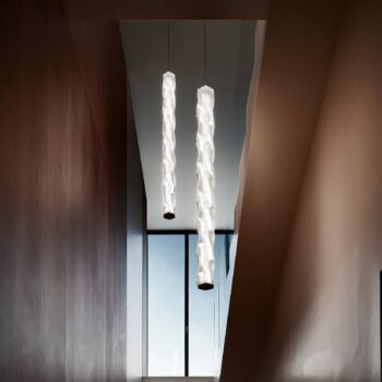 Slamp Hugo Vertical závesné LED svietidlo prizma
