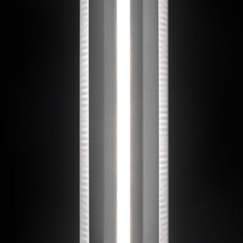 Slamp LED stojacia lampa Modula lineárna, skladaná, svetlosivá