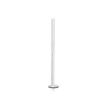 Slamp LED stojacia lampa Modula twisted, kryštál, svetlosivá