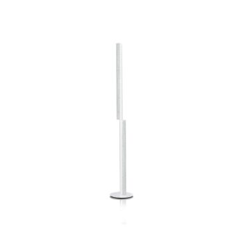 Slamp LED stojacia lampa Modula twisted, kryštál, svetlosivá