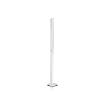 Slamp LED stojacia lampa Modula twisted, skladaná, svetlosivá