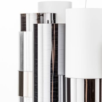 Slamp La Lollo Medium závesná lampa, cín/biela