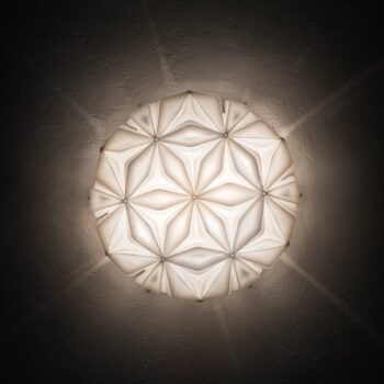 Slamp La Vie M stropné svietidlo šírka 47 cm biela