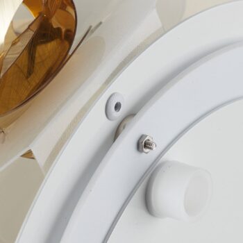 Slamp Mida nástenné svietidlo 32x32 cm zlatá/biela