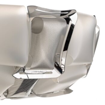 Slamp Mida stropné svietidlo 50 cm, biela patina