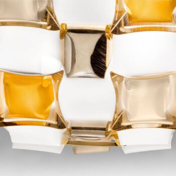 Slamp Mida stropné svietidlo 50 cm, jantár