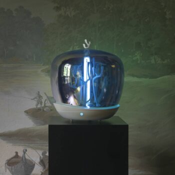 Slamp PurityCapsule stolná LED lampa, UV-C, biela