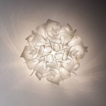 Slamp Veli Couture Medium stropné svetlo, biela