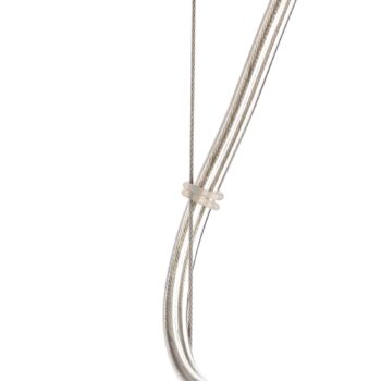 Slamp Veli dizajnová stropná lampa, Ø 42 cm, zlatá