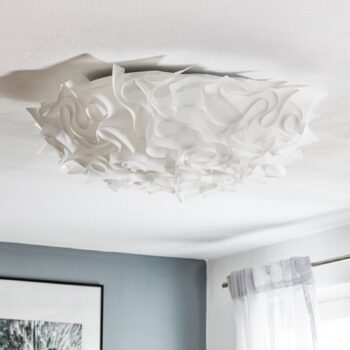 Slamp Veli dizajnové stropné svietidlo, Ø 78 cm, opálové