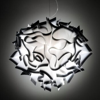 Slamp Veli – dizajnérska lampa, 60 cm, antracitová