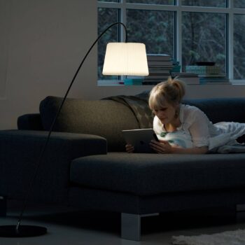 Snowdrop 320 Stojaca Lampa White/Paper - LE KLINT