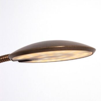 So stmievačom – stojaca LED lampa Zenith bronz
