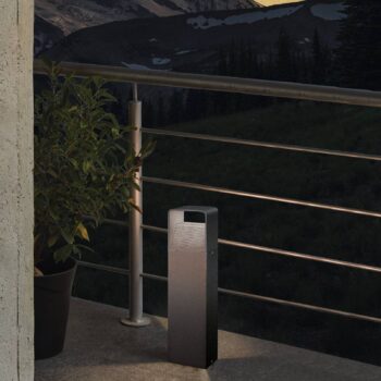 Soklové LED svetlo Doninni 1 antracit, výška 40 cm