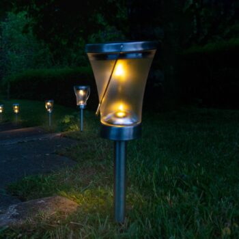 Solárna LED 5146408 hrot do zeme súprava 8 kusov