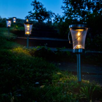 Solárna LED 5146408 hrot do zeme súprava 8 kusov