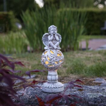 Solárna LED lampa Angel