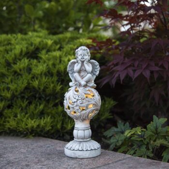 Solárna LED lampa Angel