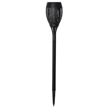 Solárna LED lampa s hrotom do zeme Flame sada 2