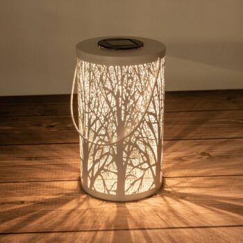 Solárna LED lucerna 5266523 s motívom lesa