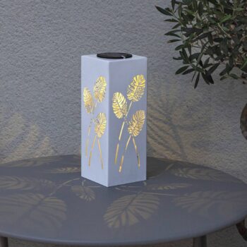 Solárna lampa Albaleaf LED, 2 možnosti použitia
