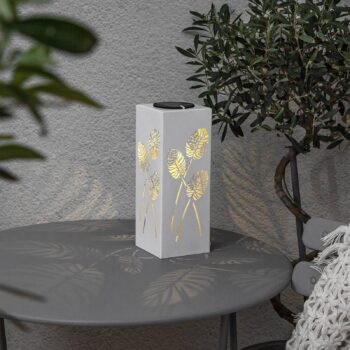 Solárna lampa Albaleaf LED, 2 možnosti použitia
