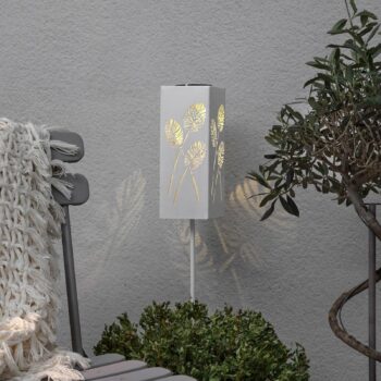 Solárna lampa Albaleaf LED, 2 možnosti použitia