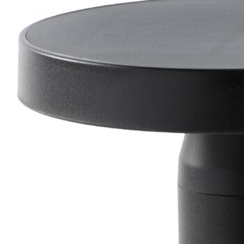 Solárna stolová LED lampa Cairo, čierna, plast, IP44, 21 cm