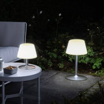 Solárna stolová lampa EVA Solo SunLight LED, USB 24 cm
