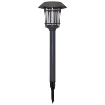 Solárne LED Filip, grafitová, so zemným hrotom