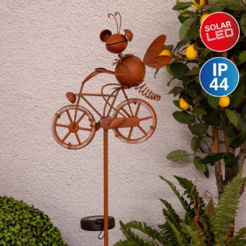 Solárne dekoračné LED svetlo 5282414 s bicyklom