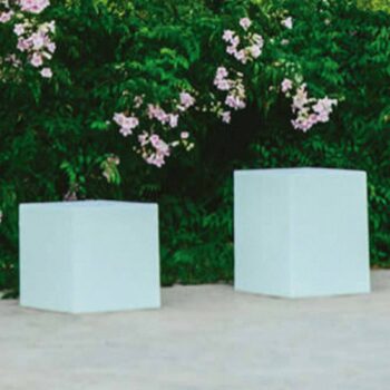 Solárne svetlo Newgarden Cuby cube, výška 20 cm