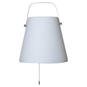 Solárne závesné LED svietidlo Solia, Ø 28 cm