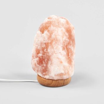 Soľná lampa ROCK šíri príjemné svetlo