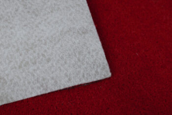 Spoltex, AKCIA: 160x240 cm Koberec metráž Eton červený 15 - neúčtujeme odrezky z role - obšitý zo všetkých strán, šíře, červená, filc, kancelária