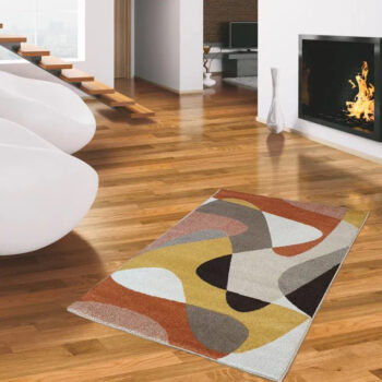 Spoltex, Kusový koberec Achat 618 Rust cream, 80x150, viacfarebná, obývacia izba