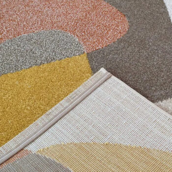 Spoltex, Kusový koberec Achat 618 Rust cream, 80x150, viacfarebná, obývacia izba