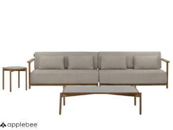 St. Lucia konferenčný stolík 128 cm