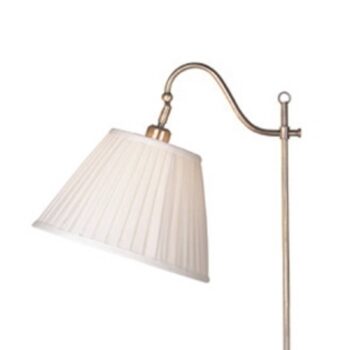Starožitná stojaca lampa Charleston starý mosadz