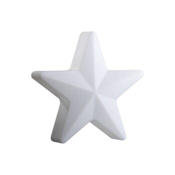 Sterntaler LED hviezda IP44 biela RGBW Ø 20 cm